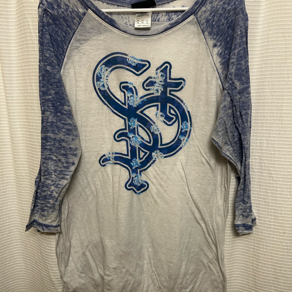Saint Paul Saints burnout raglan
